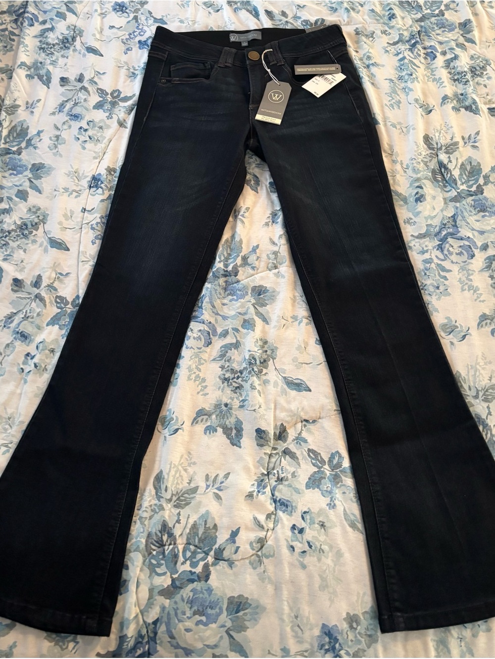 Wit & Wisdom Women’s Dark Indigo Boot Cut Jeans